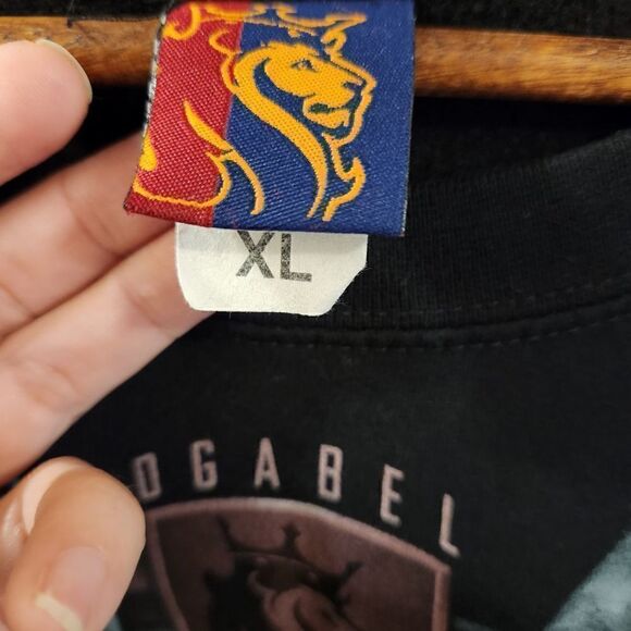 Ogabel Men's Tat Graphic Eagle Crewneck Sweatshirt Size XL - Picture 3 of 4